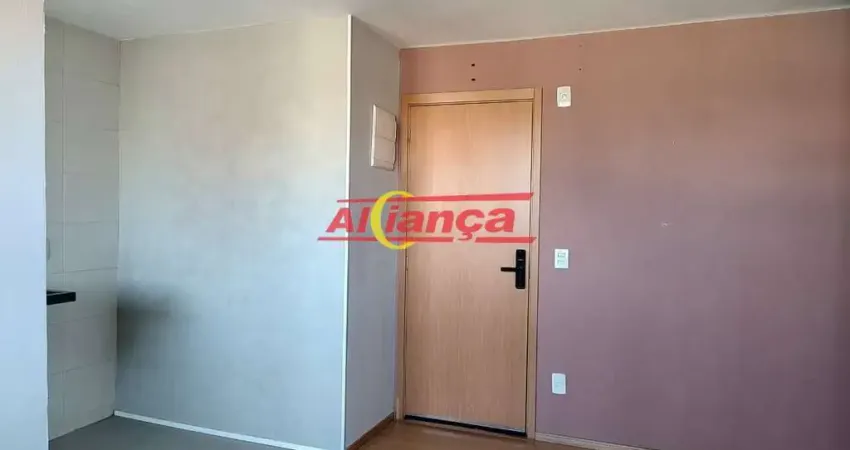 Apartamento com 2 quartos para alugar, 44m² - vila barros - guarulhos/sp - por r$1.500,00