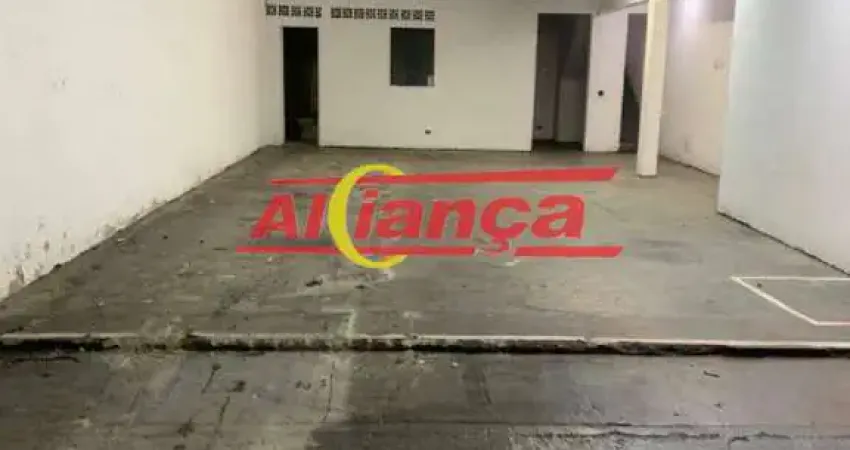 SALÃO COMERCIAL 120m², COM MEZANINO PARA LOCAÇÃO CENTRO - GUARULHOS