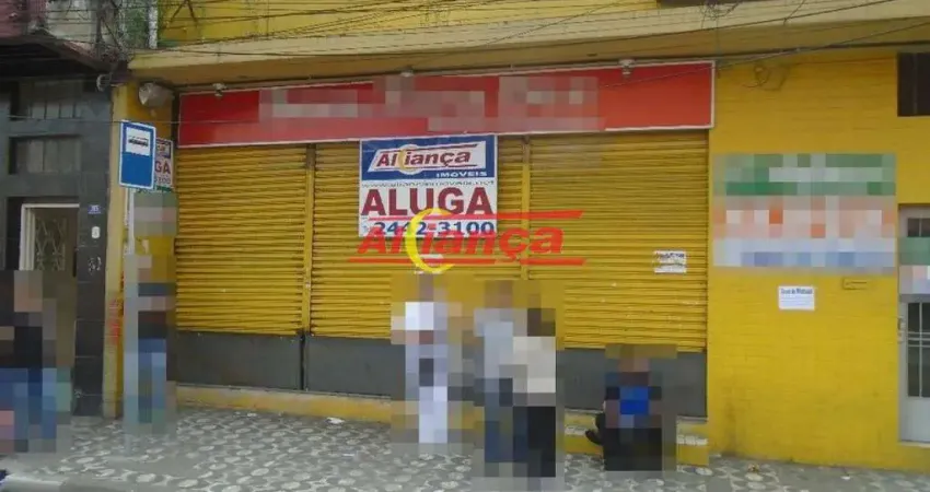 Salão para alugar, 250m² de área total construida - de salão térreo - centro de Guarulhos