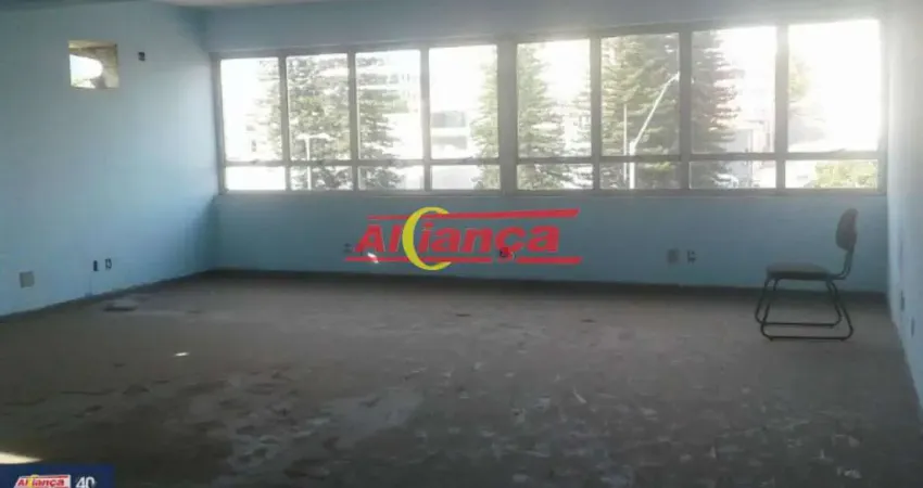 SALA COMERCIAL 250m² - PARA LOCAÇÃO NO CENTRO EM GUARULHOS - SP R$ 9.000,00