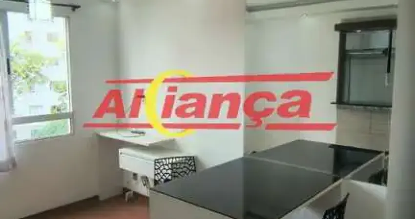 Apartamento com 2 quartos para alugar, 50m², vaga - Ponte Grande - Guarulhos/SP- R$ 2.200,00