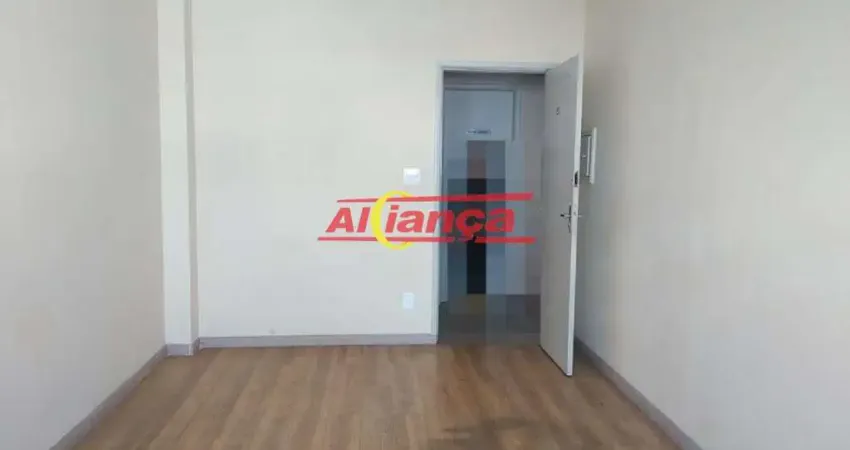 Salão comercial com 24m² à locação no centro de guarulhos por r$602,00