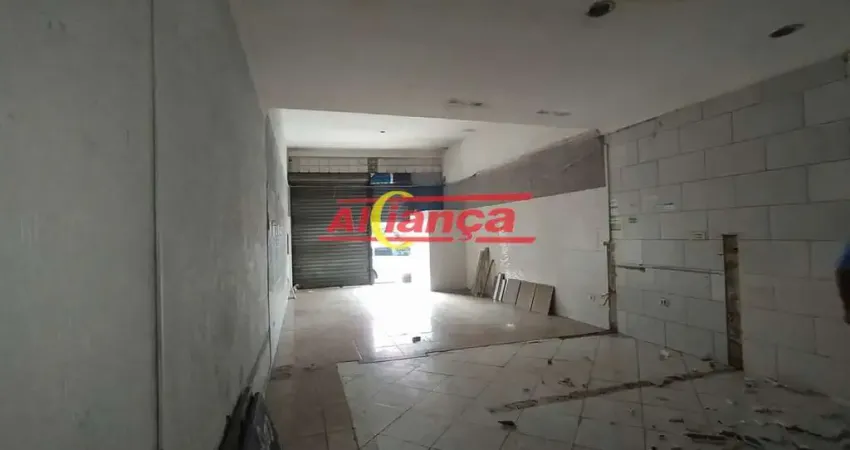 Salão comercial à locação com 80m², no Jardim Paraíso - Guarulhos/SP por R$ 3.100,00