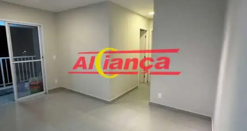 Apartamento 55m², com 2 quartos sendo uma suíte para locação no Vila das Bandeiras - R$ 3.000,00
