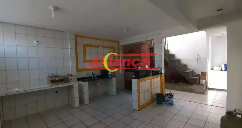 SOBRADO 250m²,COM 4 QUARTOS PARA LOCAÇÃO NA VILA PARAISO - GUARULHOS - SP R$ 2.600,00