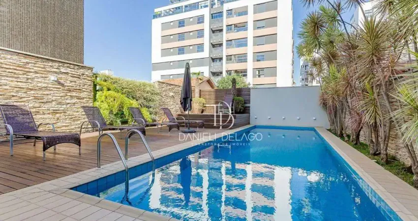 Apartamento com 2 dormitórios à venda, 142 m² por r$ 1.850.000,00 - água verde - curitiba/pr