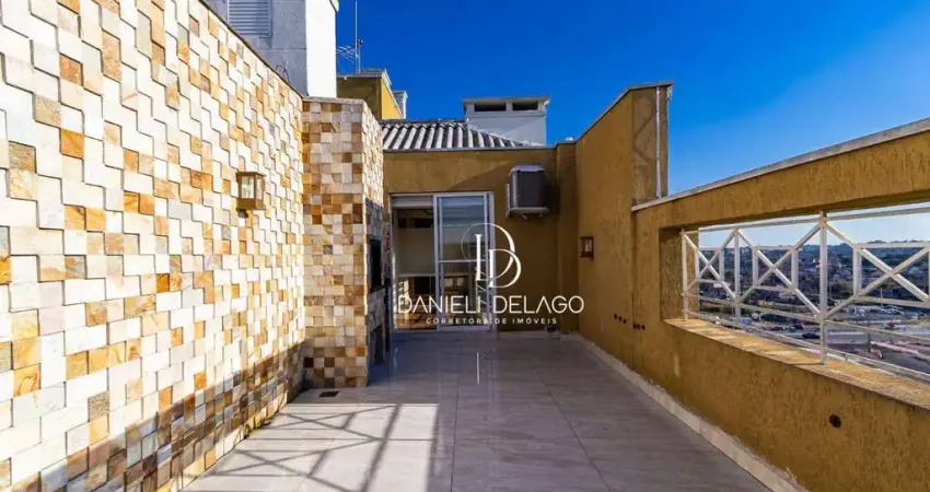 Cobertura com 3 dormitórios à venda, 107 m² por r$ 750.000,00 - emiliano perneta - pinhais/pr