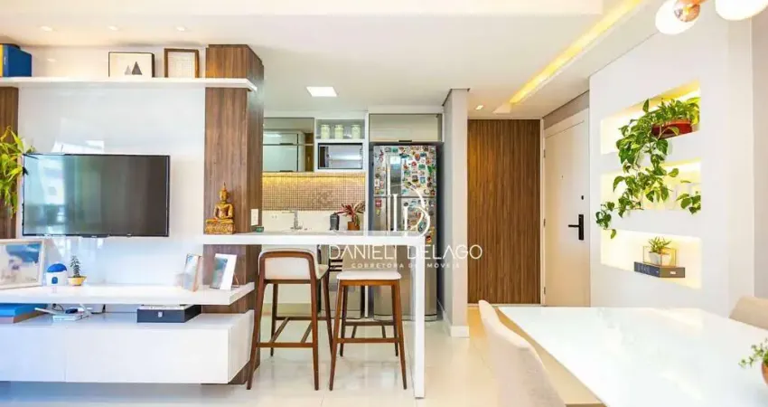 Apartamento com 2 dormitórios à venda, 76 m² por r$ 820.000 - água verde - curitiba/pr