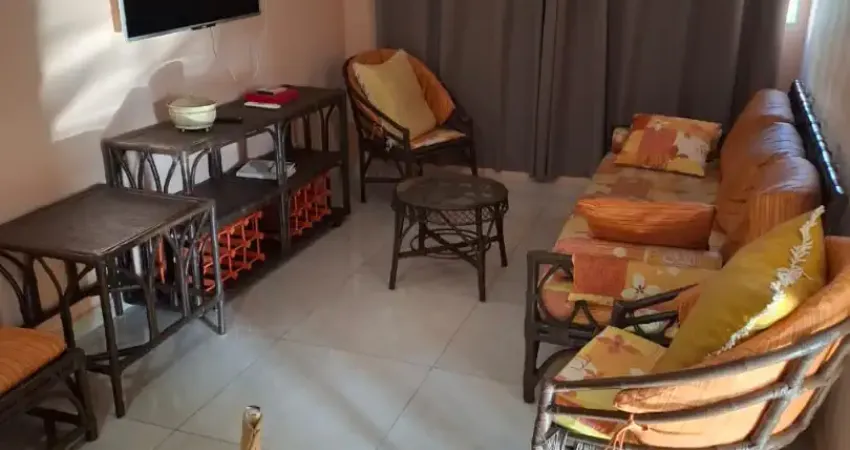 Apartamento no guaruja mobiliado para locação com 2 dormitorios uma vaga de garagem