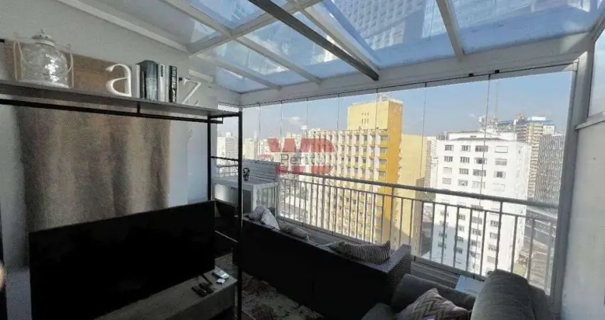 Apartamento com 1 quarto à venda na Rua Álvaro de Carvalho, 127, Centro Histórico, São Paulo