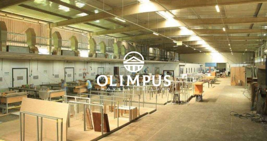 Galpão/Depósito/Armazém para aluguel com área construída de 2.539m² e ótima estrutura em zona estratégica de Uberlândia.