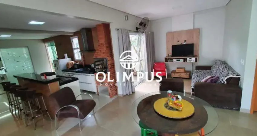 Casa em condomínio fechado com 4 quartos à venda no Lagoinha, Uberlândia 