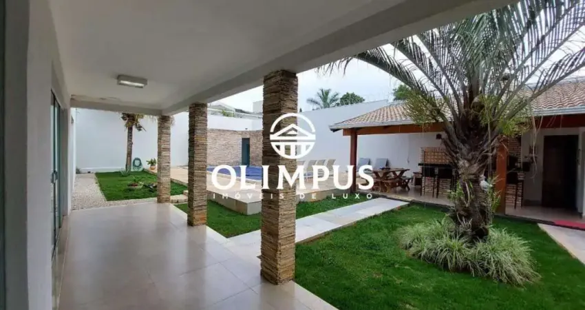 Belíssima casa de luxo em uma região nobre de Uberlândia.