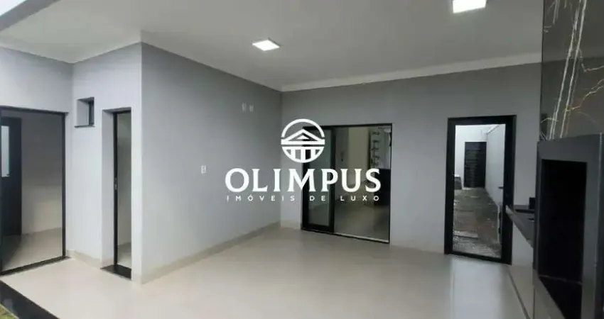 Lindo projeto de casa térrea em construção no b. Novo Mundo