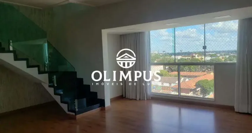 Belíssima cobertura duplex em uma excelente localização e bairro