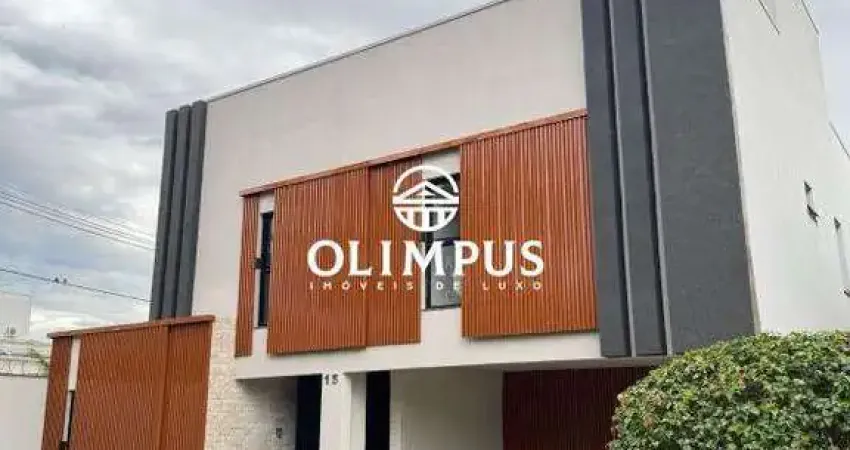 Vende-se Casa Nova de Alto Padrão no Gávea Hill – Uberlândia
