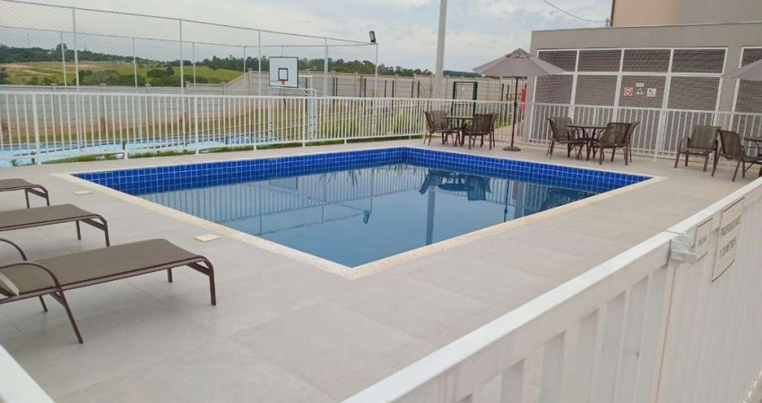 Apartamento Garden a venda no Residencial Cé Azul, Vila Vic Pisa 51 m², piso cerâmico em todo apartamento 2 quartos, sala integrada com sala de jantar