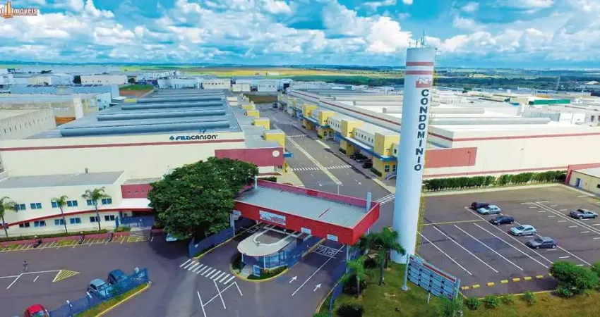 Galpão Industrial em Condomínio - Locação em Indaiatuba-SP - Distrito Industrial Domingos Giomi - 1.656,95 m² - 3 Salas - 6 Banheiros.