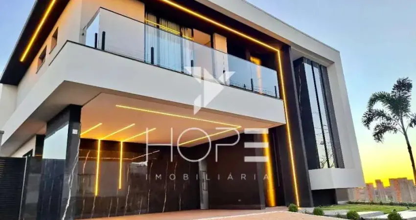 Sobrado de alto padrão no condominio royal boulevard residence resort - ibiporã - pr