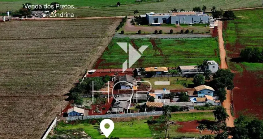 Terreno de chácara à venda – 1.800 m² – venda dos pretos – londrina