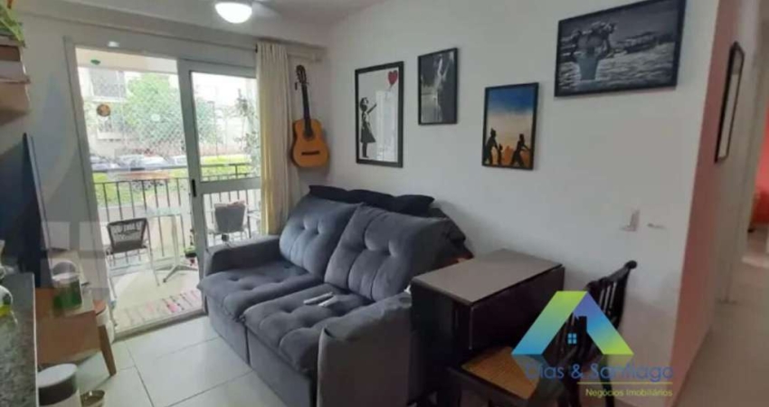 Apartamento 52m² com 2 dormitórios, 1 sala 2 ambientes, 1 cozinha ampla, 1 área de serviço e 1 vaga de garagem na região do Jardim Celeste - Sacomã/Zsul.