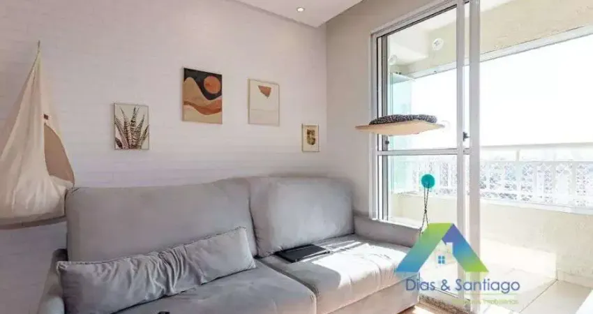 Apartamento à venda – 2 dormitórios, varanda envidraçada e lazer completo – vila das mercês