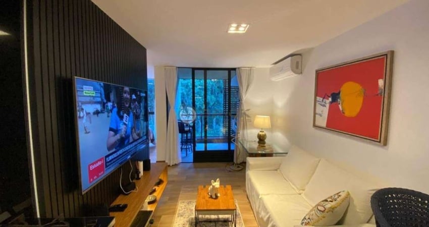 Apartamento mobiliado para locação com 1 quarto, 39 m² no Alto Teresópolis/RJ.