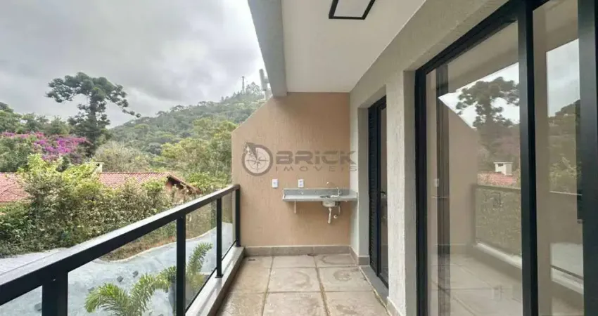 Apartamento à venda com 2 quartos sendo 1 suíte, 70 m² na várzea - teresópolis/rj.