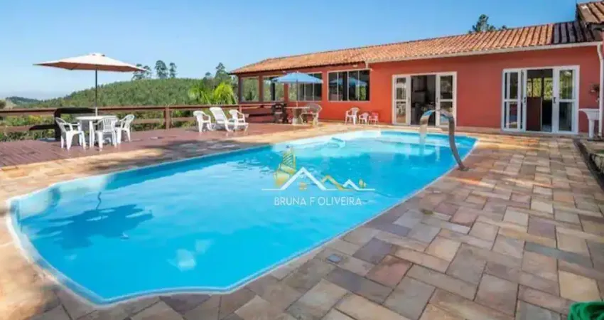 Chácara com 6 dormitórios à venda, 2300 m² por r$ 1.325.000,00 - bairro alto - igaratá/sp