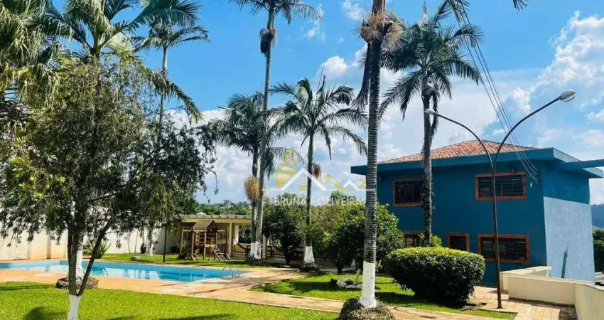 Chácara com 4 dormitórios à venda, 1468 m² por r$ 830.000,00 - parque bela vista - mairiporã/sp