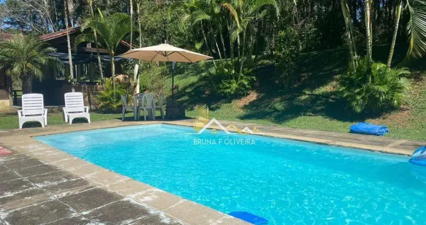 Sítio com 7 dormitórios à venda, 57000 m² por r$ 1.200.000,00 - mascate - nazaré paulista/sp