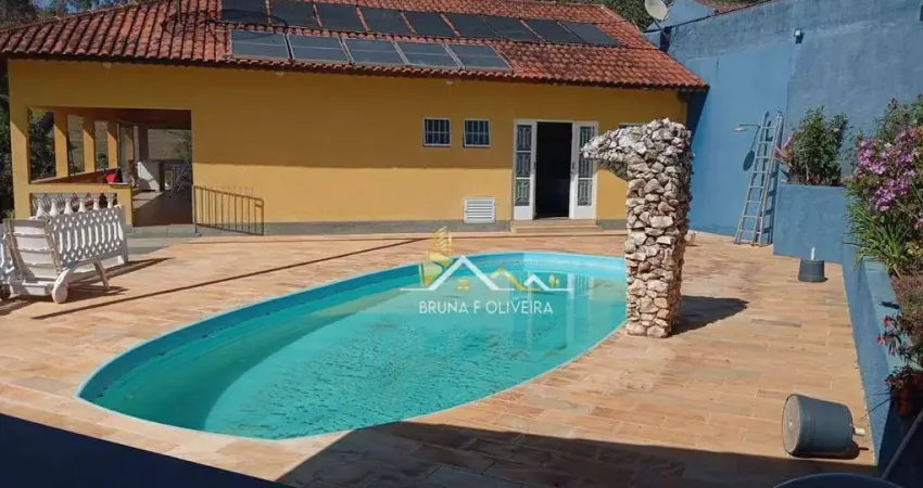 Sítio com 3 dormitórios à venda, 7500 m² por r$ 950.000,00 - campininha - atibaia/sp