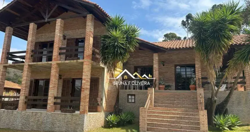 Chácara com 4 dormitórios à venda, 1000 m² por r$ 1.200.000 - serrinha - bragança paulista/sp