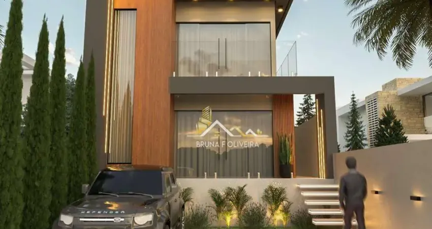 Sobrado com 3 dormitórios à venda, 218 m² por r$ 880.000,00 - loteamento vale das flores - atibaia/sp