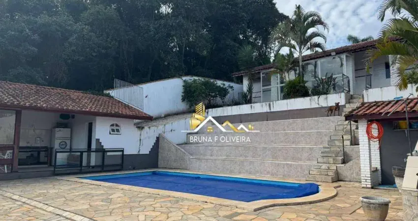 Chácara com 3 dormitórios à venda, 1145 m² por r$ 850.000,00 - jardim paulista - atibaia/sp