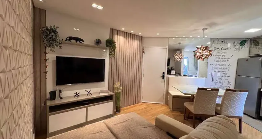 Apartamento mobiliado à venda - porteira fechada - 2 quartos, 1 suíte, 2 vagas, plaza bella vista - indaiatuba/sp