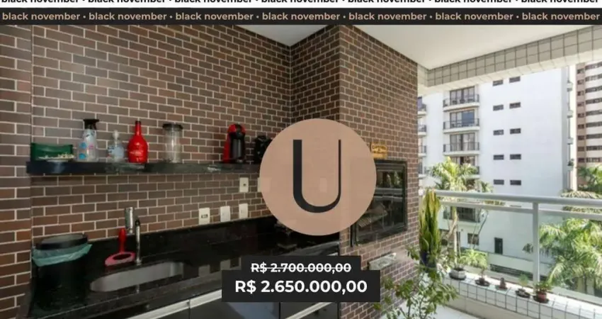 Apartamento com 3 dormitórios à venda, 171 m² por r$ 2.650.000,00 - tatuapé - são paulo/sp