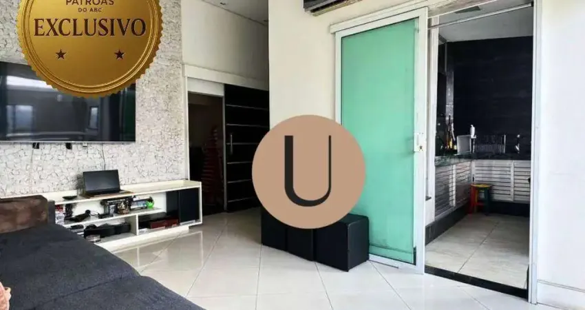 Cobertura com 3 quartos, 1 reversível no jardim do mar em são bernardo do campo