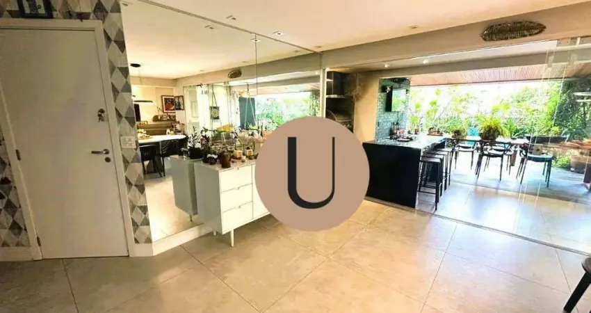 Apartamento garden com 4 dormitórios à venda, 346 m² por r$ 2.500.000,00 - morumbi - são paulo/sp