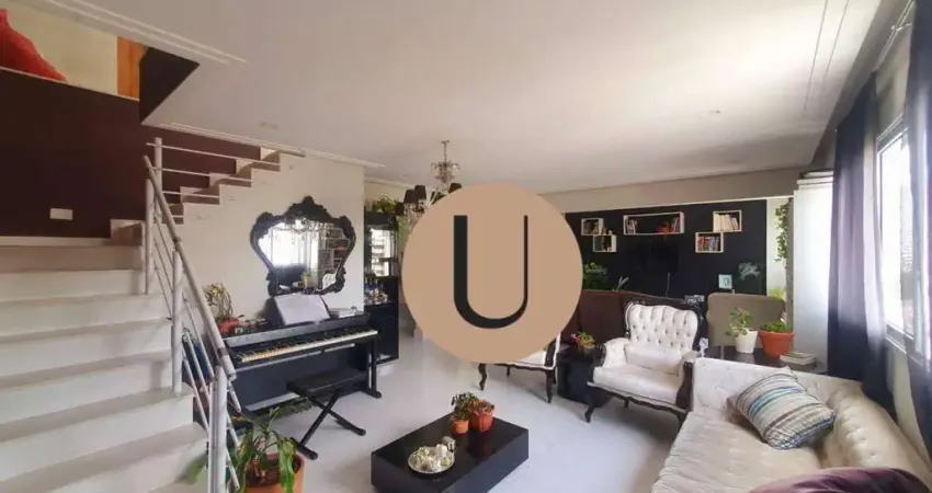 Apartamento triplex com 3 dormitórios à venda, 360 m² - santa paula - são caetano do sul/sp