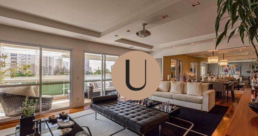 Apartamento com 4 dormitórios à venda, 245 m² por R$ 4.300.000,00 - Brooklin Paulista - São Paulo/SP