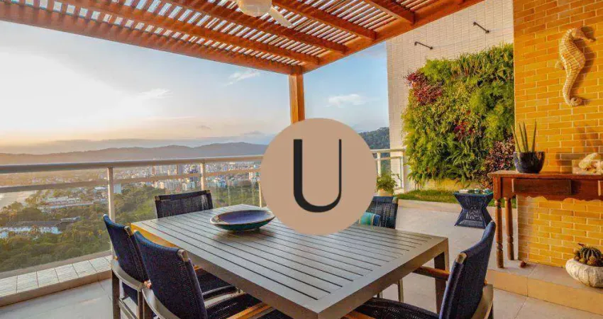 Cobertura com 4 dormitórios, 268 m² - venda por R$ 3.900.000,00 ou aluguel por R$ 27.200,00/mês - Enseada - Guarujá/SP