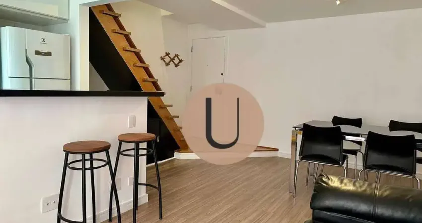 Apartamento com 1 dormitório, 70 m² - venda por R$ 980.000,00 ou aluguel por R$ 6.624,96/mês - Moema - São Paulo/SP