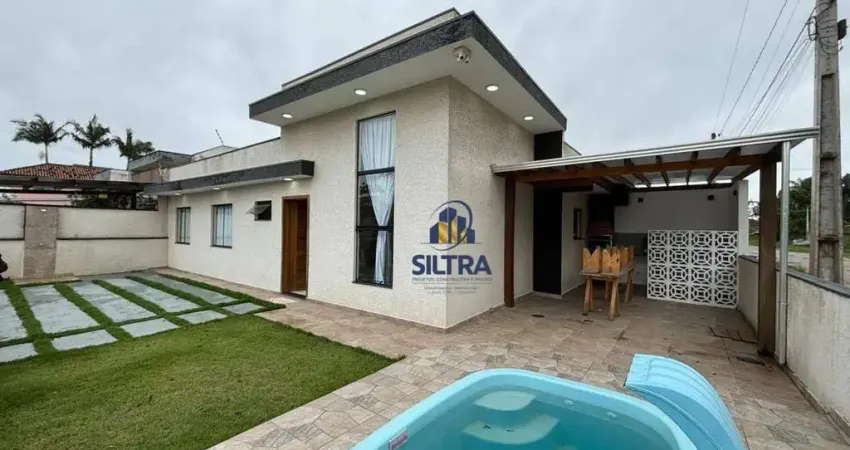 Casa com 2 dormitórios à venda, 192 m² por r$ 650.000,00 - princesa do mar - itapoá/sc