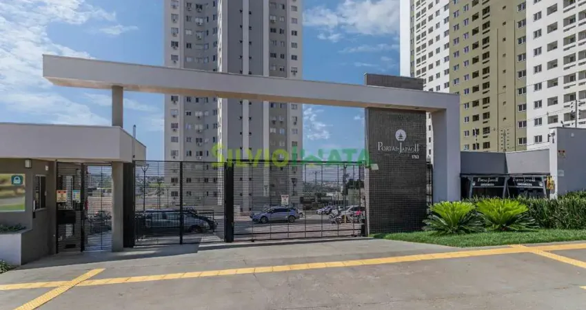 Apartamento de 02 quartos semi mobiliado, para morar no ed. portal do japão ii, jardim das estações.