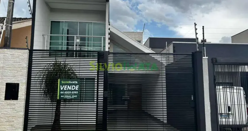 EXCELENTE SOBRADO COM LINDO ESPACO GURMET, 04 QUARTOS SENDO 02 SUITES, PARA MORAR NO JARDIM ATAMI.