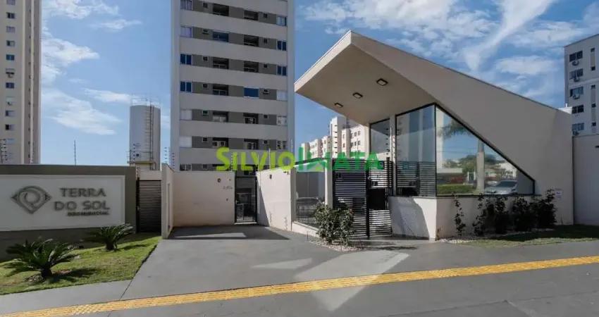 Excelente apartamento de dois quartos, sem mobília para morar no parque industrial, res. terra do sol.