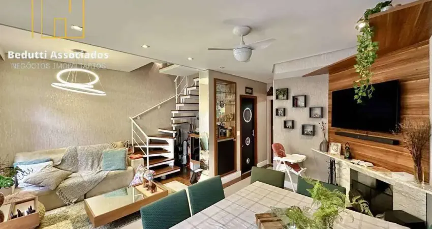 Cond. new village - sobrado 3d/1ste, escritório, ar-condicionado, lareira!