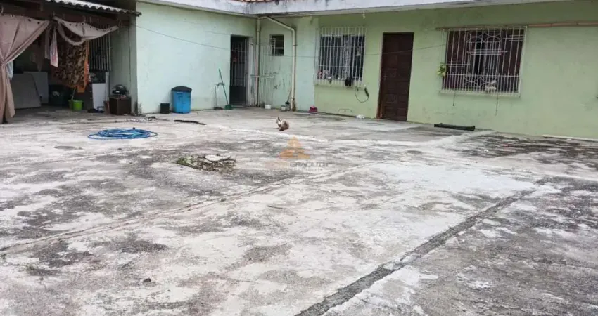 Casa térrea para venda em santo andré, vila cecilia maria, 3 dormitórios, 1 banheiro, 8 vagas