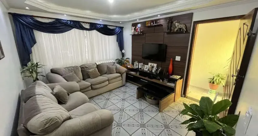 Sobrado para venda em santo andré, jardim las vegas, 3 dormitórios, 1 suíte, 3 banheiros, 2 vagas